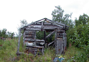 Trappers generally had a main cabin and several 