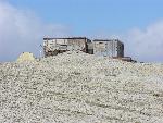 Rear View of Baked Mountain Huts