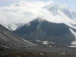 Katmai Pass and Mageik Volcano