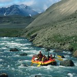 Rafters run The Gates of the Aniakchak River