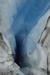 Moulin on the surface of Exit Glacier