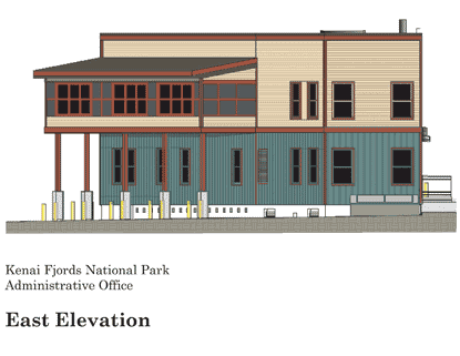 Architectural Drawing for Old Solly's Building Rehabilitation - East Elevation