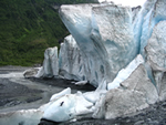 Exit Glacier's terminus