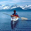 Kayaker Kenai Fjords