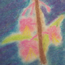 pastel of fireweed by student artist