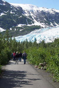 Paved Trail at Exit Glacier