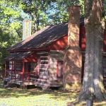 The historic Kolb farmhouse at Kennesaw Mountain NBP.