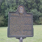 Federal Corps marker located in Activity Field 1