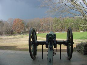 A storm rolls in to Kennesaw