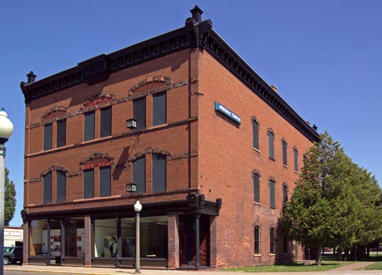 Union Building after the exterior restoration project. Future restoration work will involve the replacement of windows and interior work.