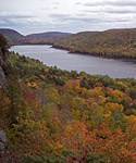 Lake of the Clouds is one of the scenic areas located in Michigan's Porcupine Mountains Wilderness State Park. Click here to visit their website.