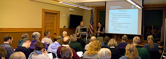 Attendees at a 2010 Heritage Grant Workshop