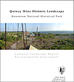 Click here to download an Adobe pdf of the complete DRAFT Quincy Cultural Landscape Report (11.1 MB)