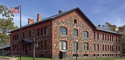 photo: The headquarters for Keweenaw National Historical Park occupies the former Calumet & Hecla general office. photo: The headquarters for Keweenaw National Historical Park occupies the former Calumet & Hecla general office.
