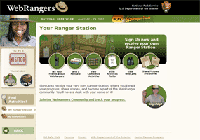 Image of the WebRanger page.