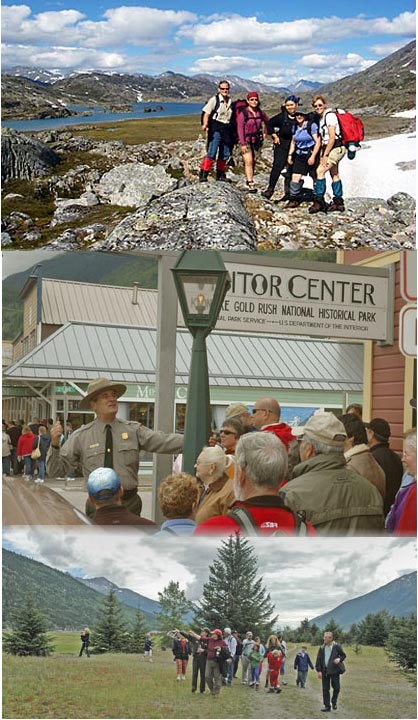Ranger-led walks through the historic district