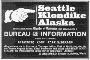 Newspaper ad for Seattle Bureau of Information