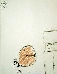 Person carrying big bag from general store