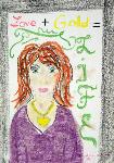 Girl fife love gold