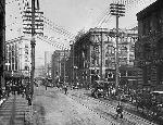 Looking up Yessler Avenue in 1895