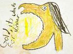 large mouth eating words
