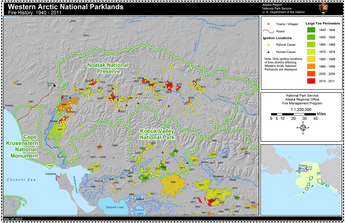 Fire History in the Western Arctic National Parklands