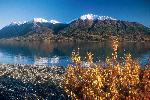 Lake Clark in autumn.