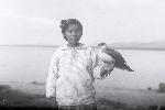 Athabascan Girl at Tanalian Point, 1921
