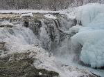 Tanalian Falls in Winter 