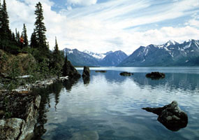 Telaquana Lake in the north part of the park.