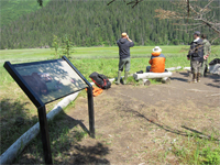 Chinitna Bay bear viewing site.