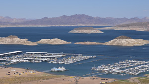 Photo of lake mead marina complex