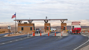 Photo of lake mead entrance station