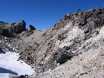 The crater of Lassen Peak