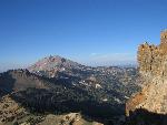 Lassen Peak seen from the Brokeoff Mountain Trail