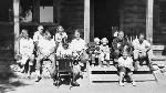 1952 - Guest on front porch