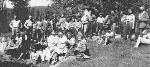 1945--Drakesbad "old-timers" gather for a photo