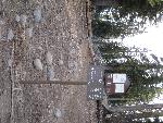 Trailhead sign
