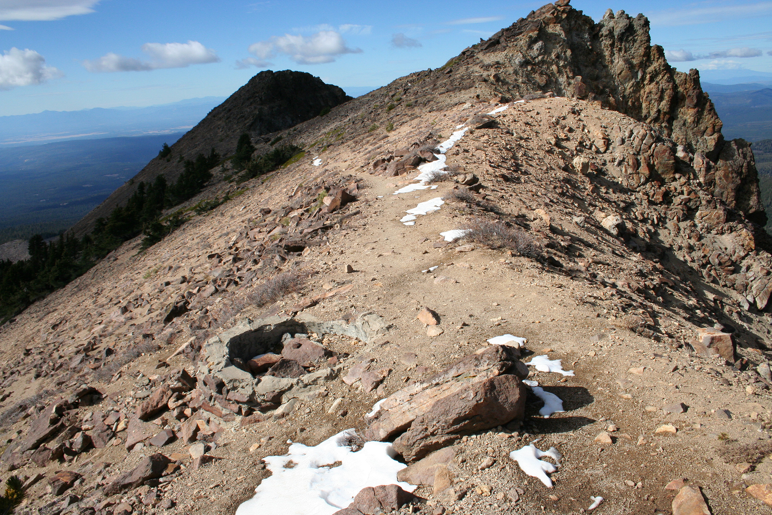 Lassen Peak Trail near summit.
