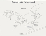Click here for larger image (Juniper Lake Campground map)