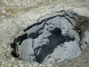 mud pot at Bumpass Hell