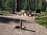 campsite at Southwest campground