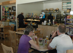 Lassen Cafe and Gift in the Kohm Yah-mah-nee Visitor Center