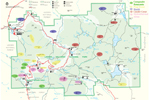 small thumbnail of park map with volcanic structures.