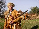 George Drouillard as portrayed by Roger Wendlick.