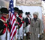 Secretary Norton Reviews Honor Guard