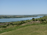 view of missouri river in chamberlain south dakota