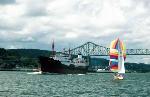 Columbia River Traffic at Astoria, OR