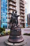 Lewis & Clark Statue at Seaside, OR