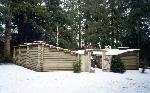 Fort Clatsop in Winter